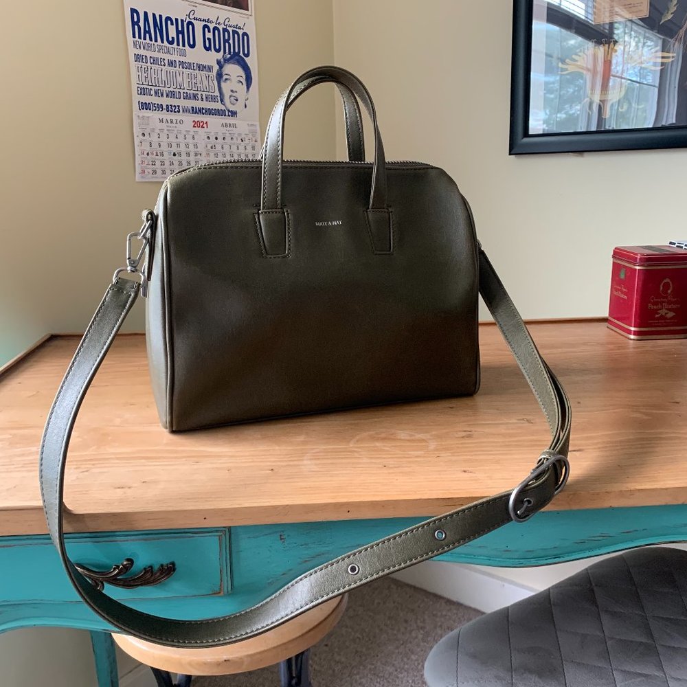 Matt  and  Nat Faux Leather Satchel